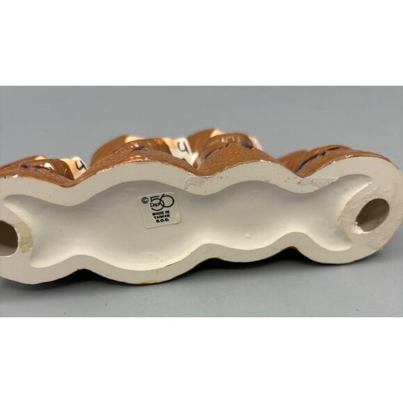 Vtg Dept 56 Ceramic Monks A Caroling Christmas Village - Picture 4 of 4